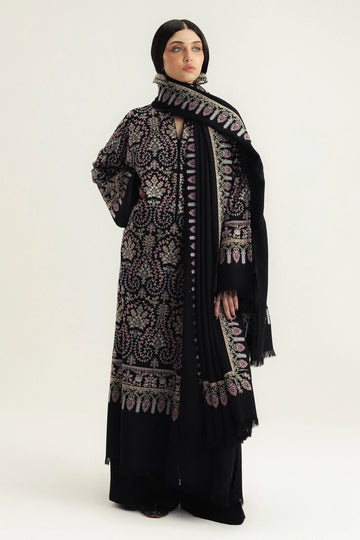 AS-U-0023 |Zara By Shah Jahan @Premium Unstitched Dhanak Embroidered with Dhanak Embroidery Shawls Suit 3 PC|UNSTITCHED