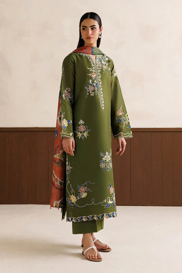 AS-U-0032 |Baroque -Premium Unstitched Dhanak Embroidered with Printed Shawls|UNSTITCHED.