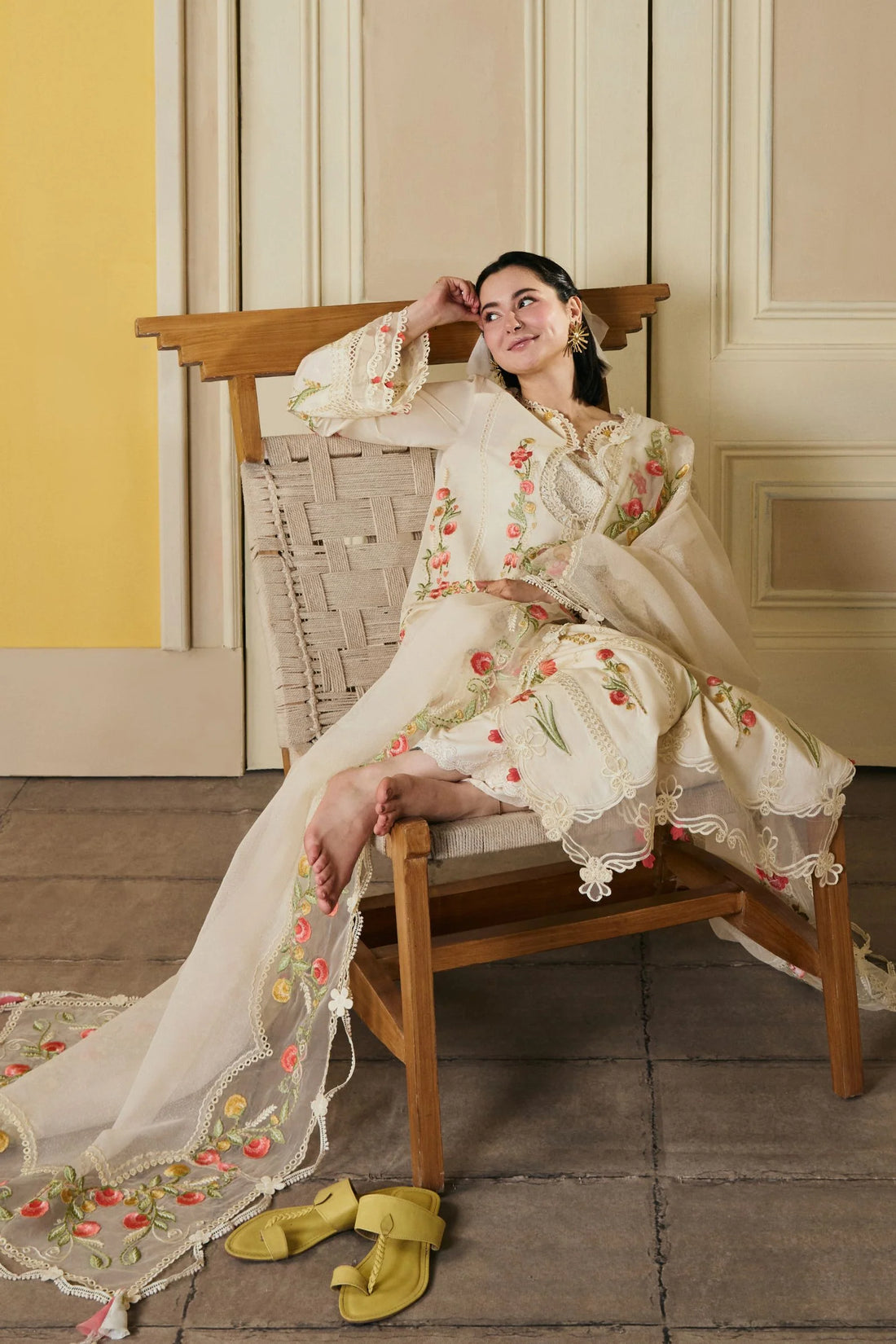 AS-U-0001 |MARYAM,S - 3PC DHANAK FABRIC| UNSTITCHED.