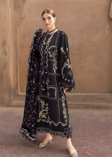 AS-U-0012|CRIMSON - 3PC DHANAK FABRIC EMBROIDERED SHIRT WITH DHANAK EMBROIDERED SHAWL AND TROUSER|UNSTITCHED